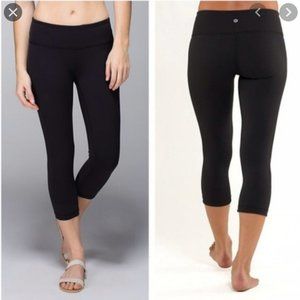 Lululemon Wunder Under Crop leggings Black - size